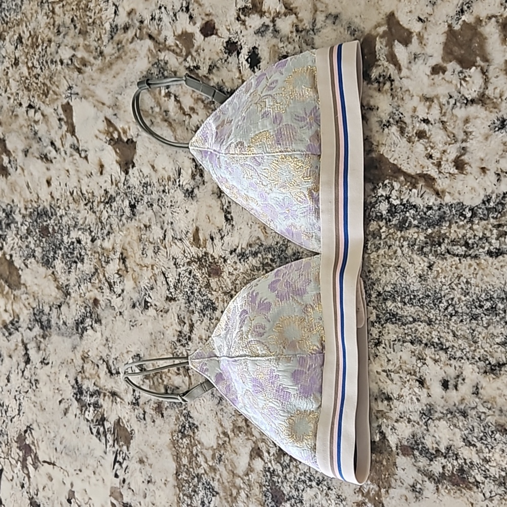 Sporty, brocade bralette